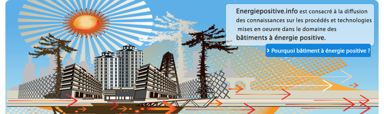 Energie positive est consacr  la diffusion des connaissances sur les procds et technologies mises en oeuvre dans le domaine des btiments  nergie positive. Il a pour vocation la promotion de ces btiments